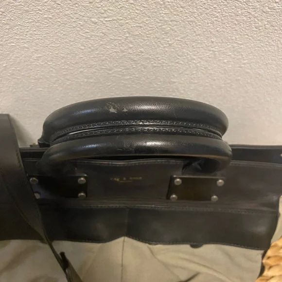 Rag & Bone Leather-Trimmed Canvas Pilot Bag - Picture 4 of 8